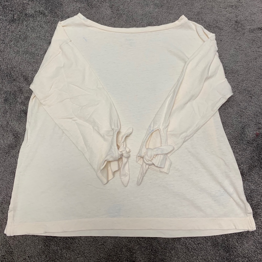 Madewell boat neck top with 3/4 sleeve!!